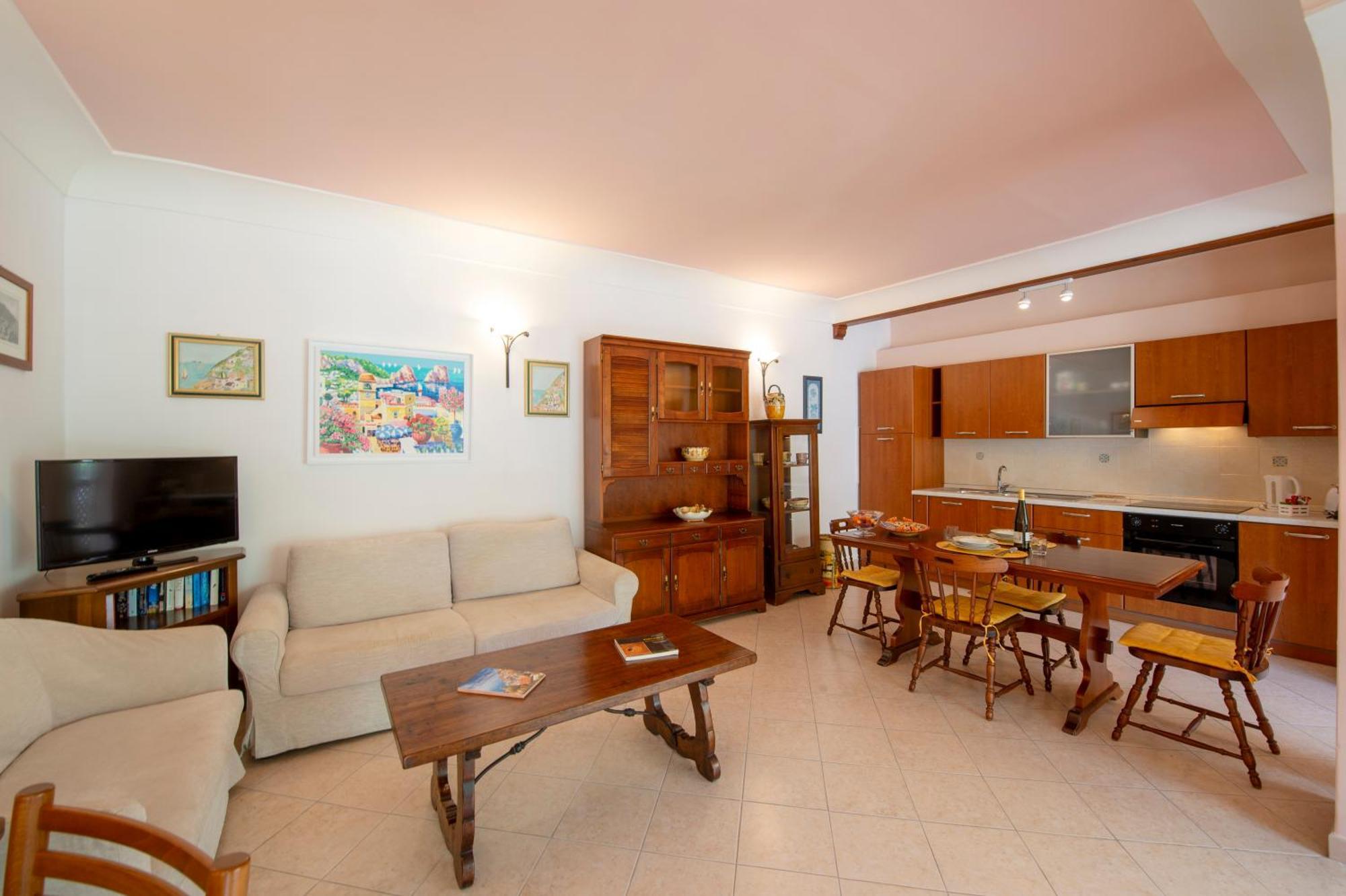 Casa Le Terrazze Apartment Позитано Екстериор снимка