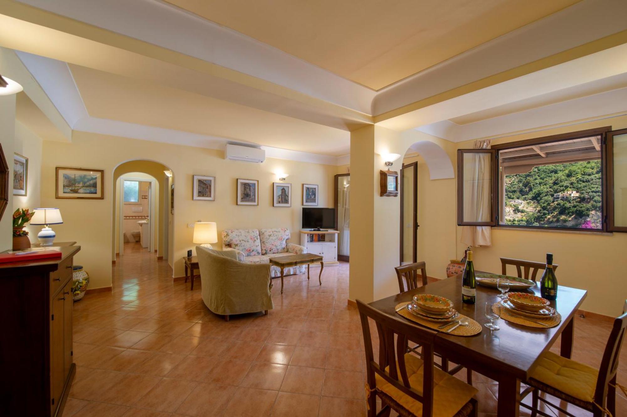 Casa Le Terrazze Apartment Позитано Екстериор снимка
